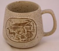 ONION RIVER POTTERY Vermont Stoneware Coffee Mug